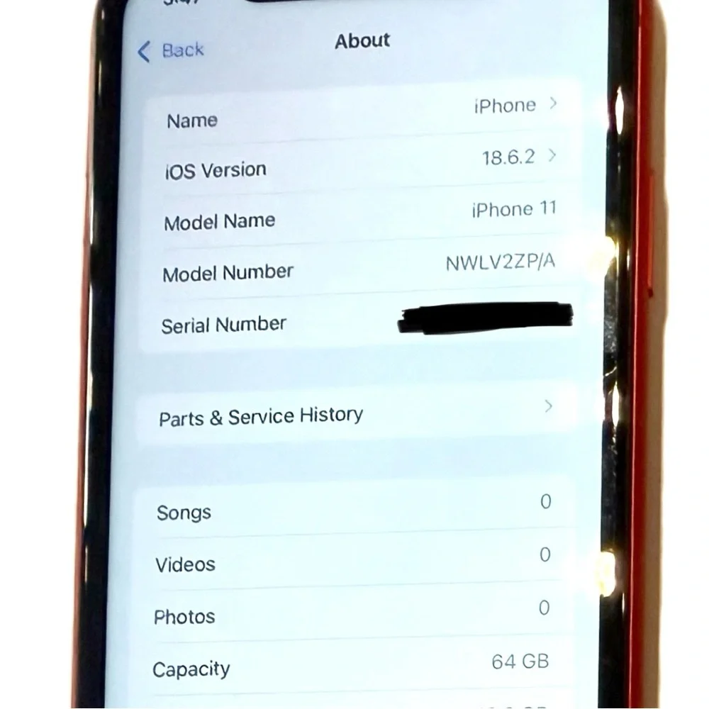 Apple iPhone 11 Red Unlocked 64GB